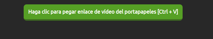 Boton de para pegar enlace del video